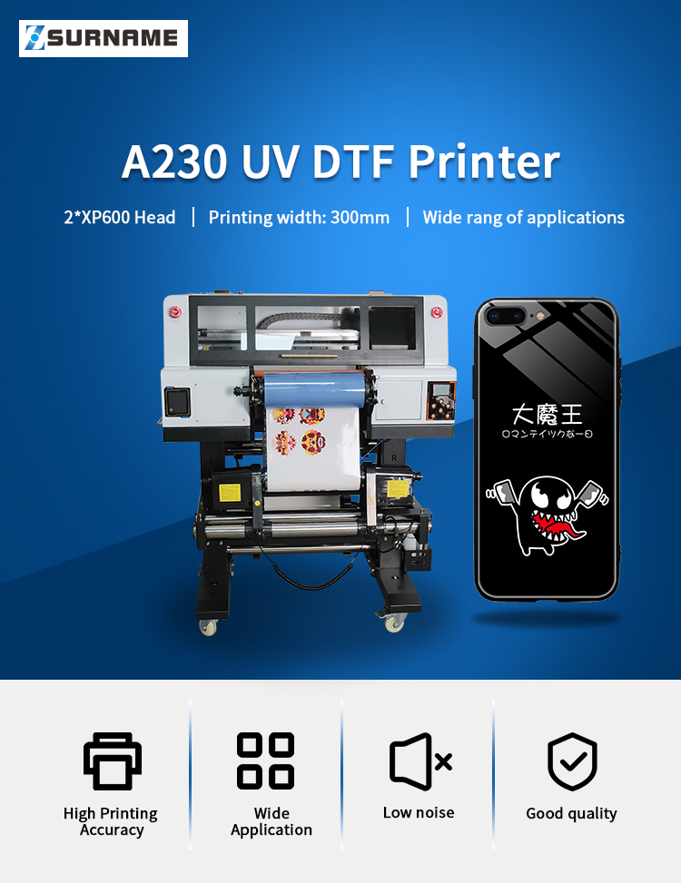 УФ-принтер формата А3 DTF.